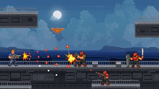 Gun Force Side-scrolling Game screenshot 4 - screenshot