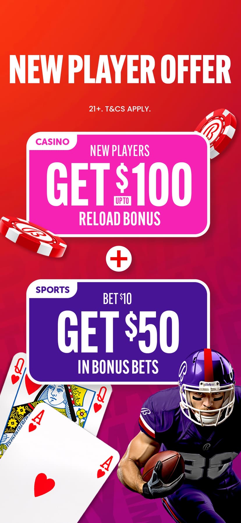 Bally Bet Sportsbook & Casino screenshot 1 - screenshot