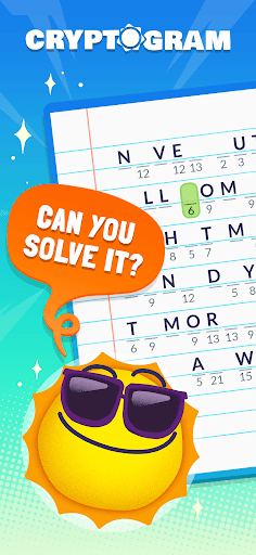 Cryptogram: Logic Puzzle Game screenshot 1 - screenshot
