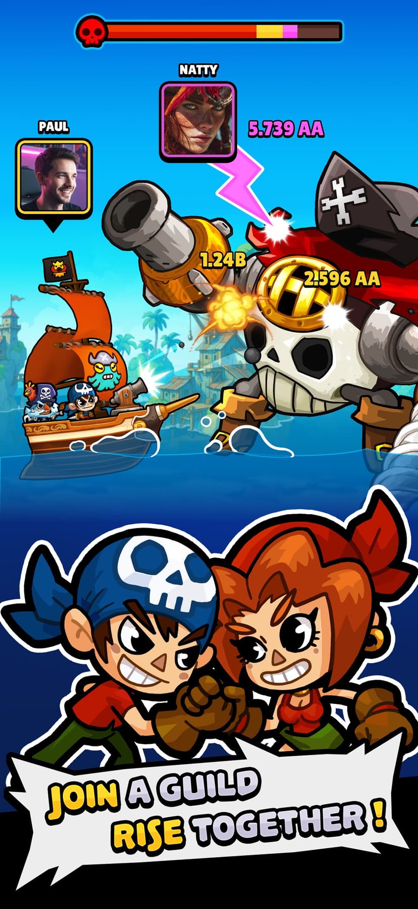 Bounty Bash: Idle Pirate RPG screenshot 6 - screenshot