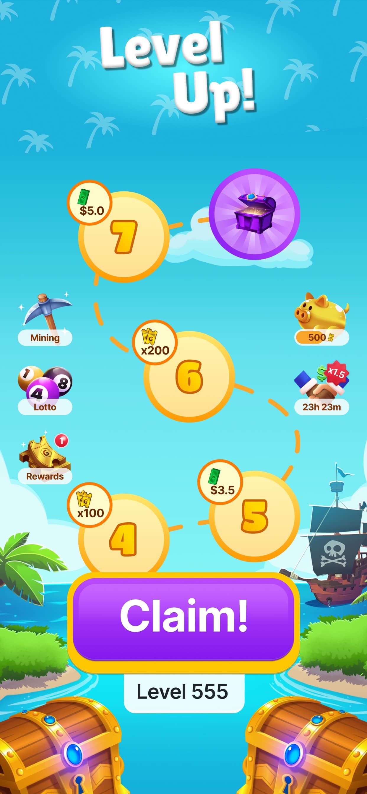 Treasure Solitaire: Card Game screenshot 5 - screenshot