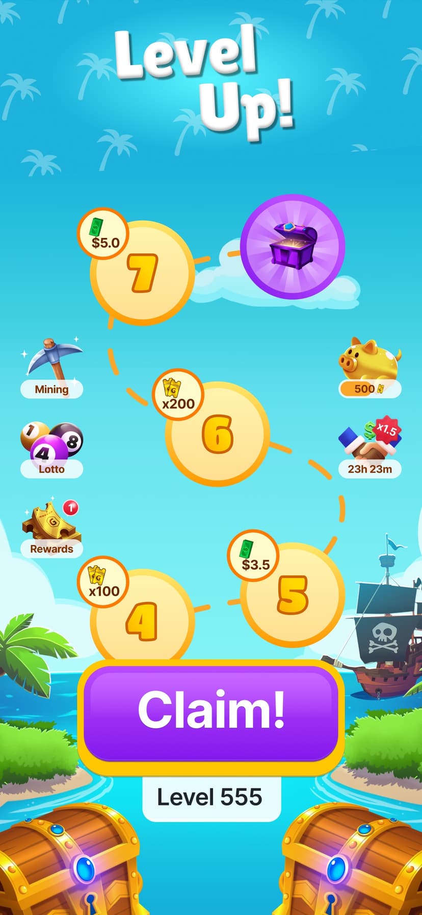 Treasure Solitaire: Card Game screenshot 5 - screenshot