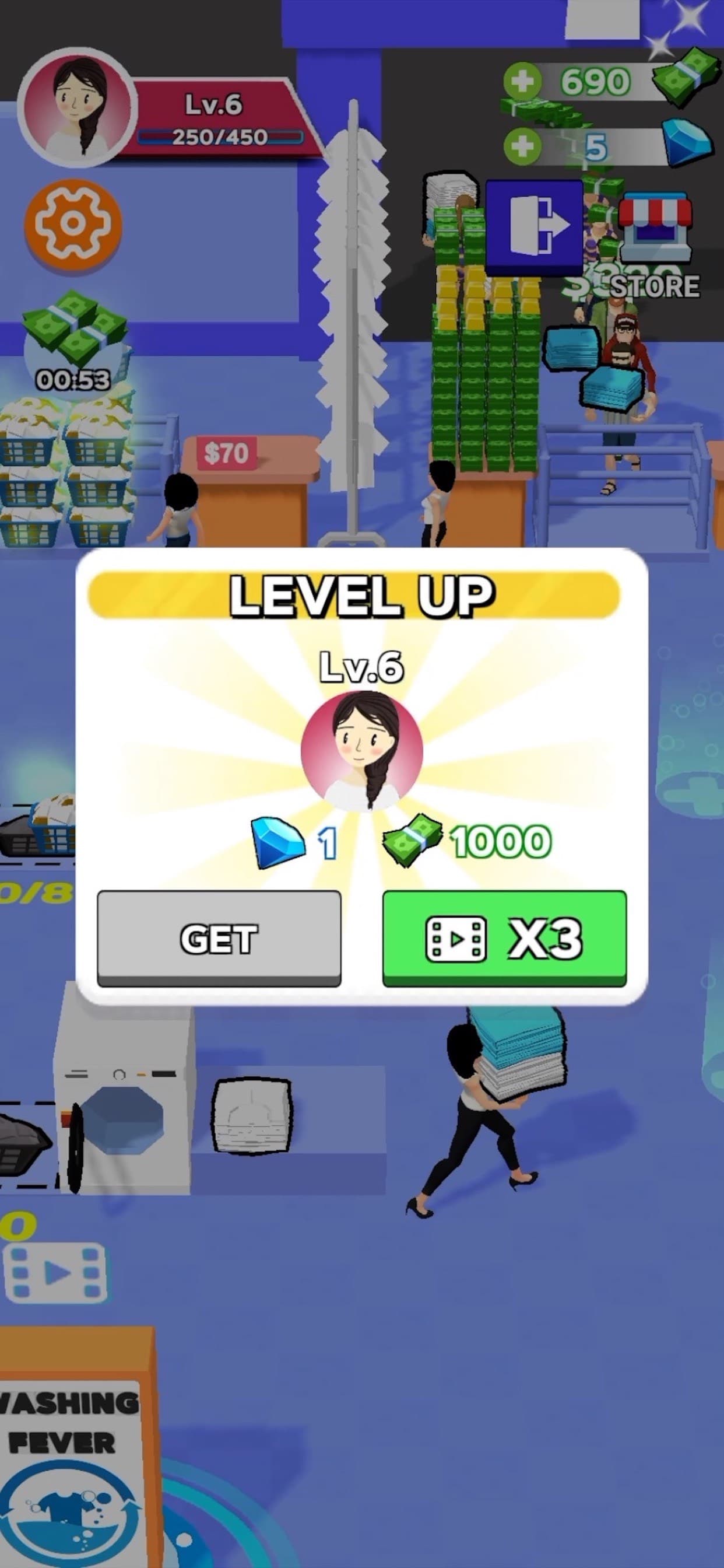 Laundry Tycoon - Business Sim screenshot 3 - screenshot