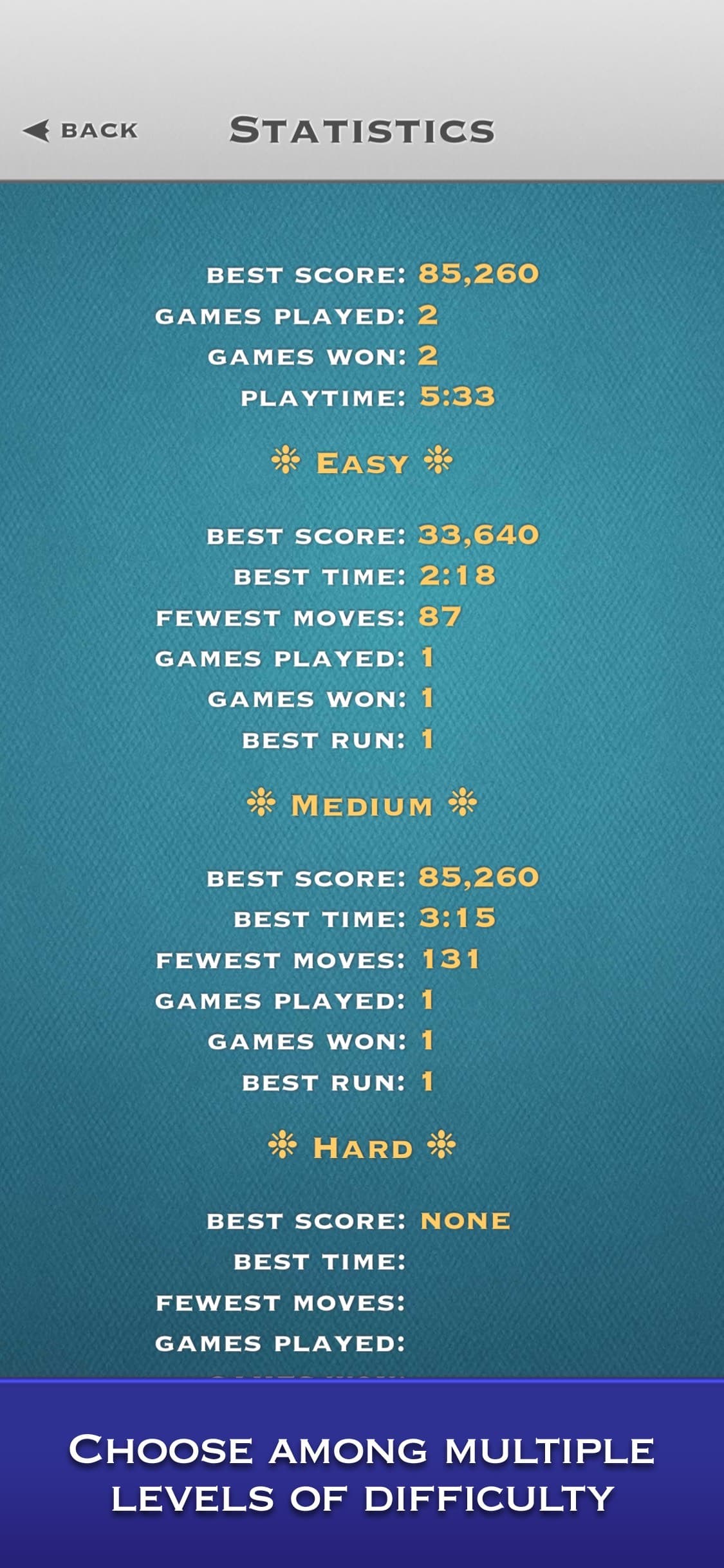 Card ▻ Games screenshot 4 - screenshot