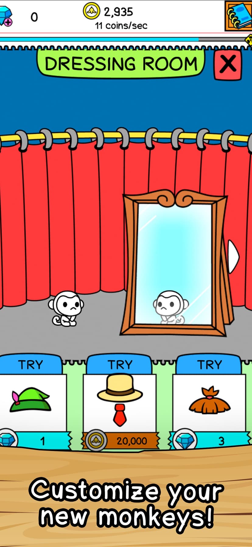 Monkey Evolution Merge screenshot 4 - screenshot