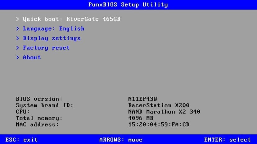 Null - screenshot