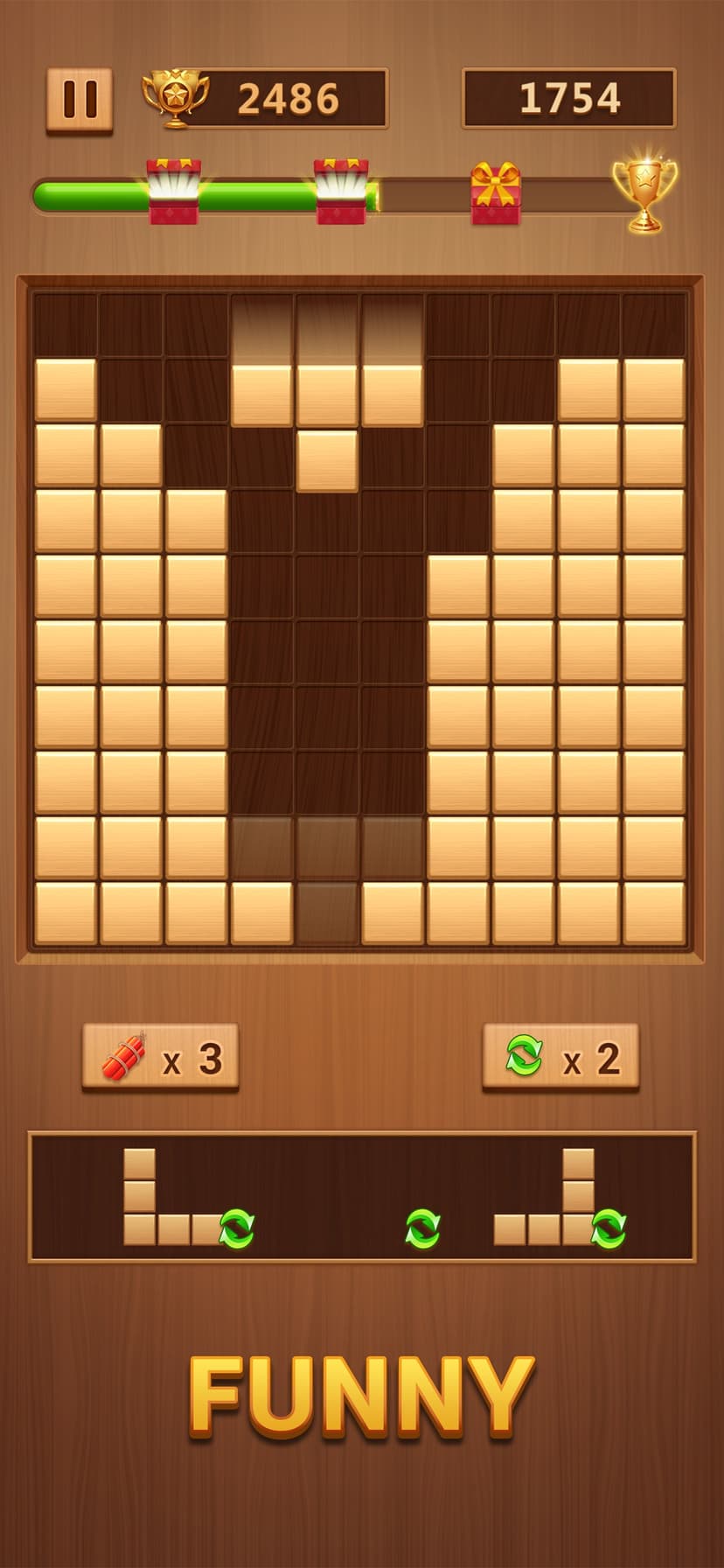 Wood Puzzle Game screenshot 3 - screenshot