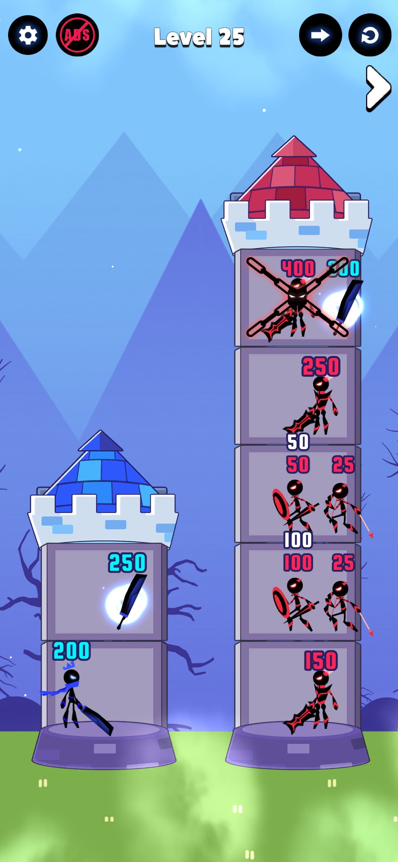 Hero Castle War: Tower Attack screenshot 3 - screenshot