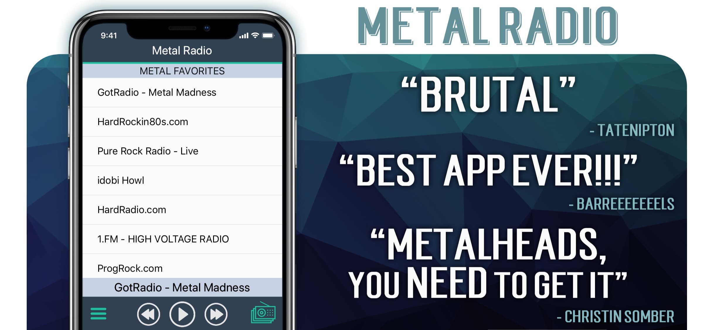 Metal Radio+ screenshot 2 - screenshot