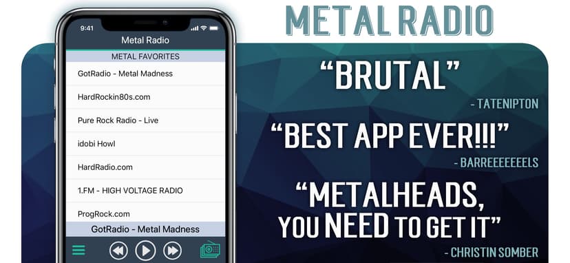 Metal Radio+ screenshot 2 - screenshot