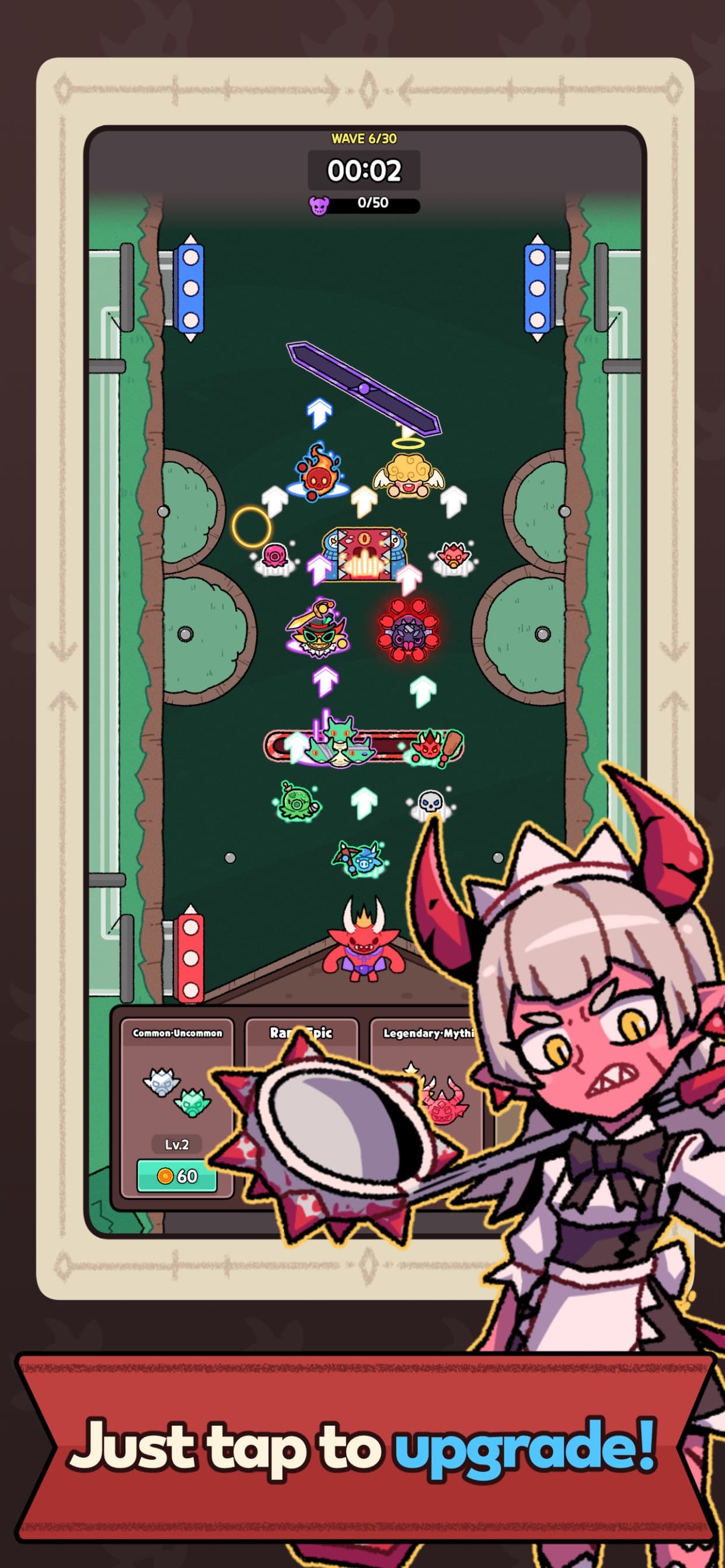 Hellbounce: Merge Defense screenshot 3 - screenshot