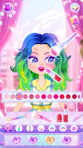 Aha Makeover-Beauty Salon Game screenshot 9 - screenshot