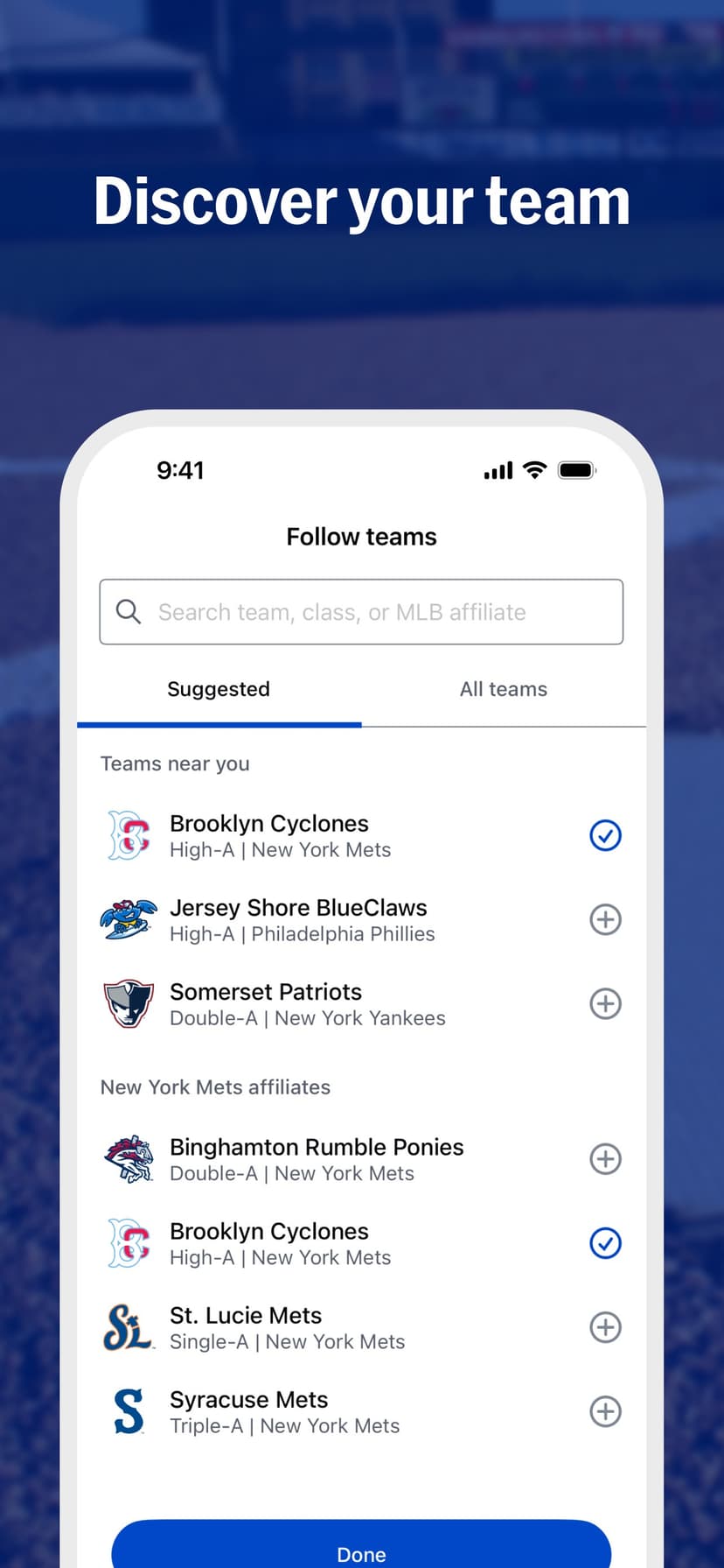 MiLB screenshot 2 - screenshot