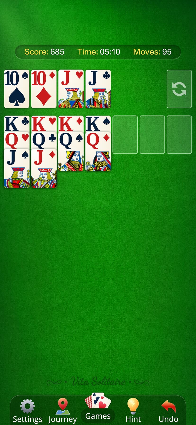 Vita Solitaire for Seniors screenshot 6 - screenshot