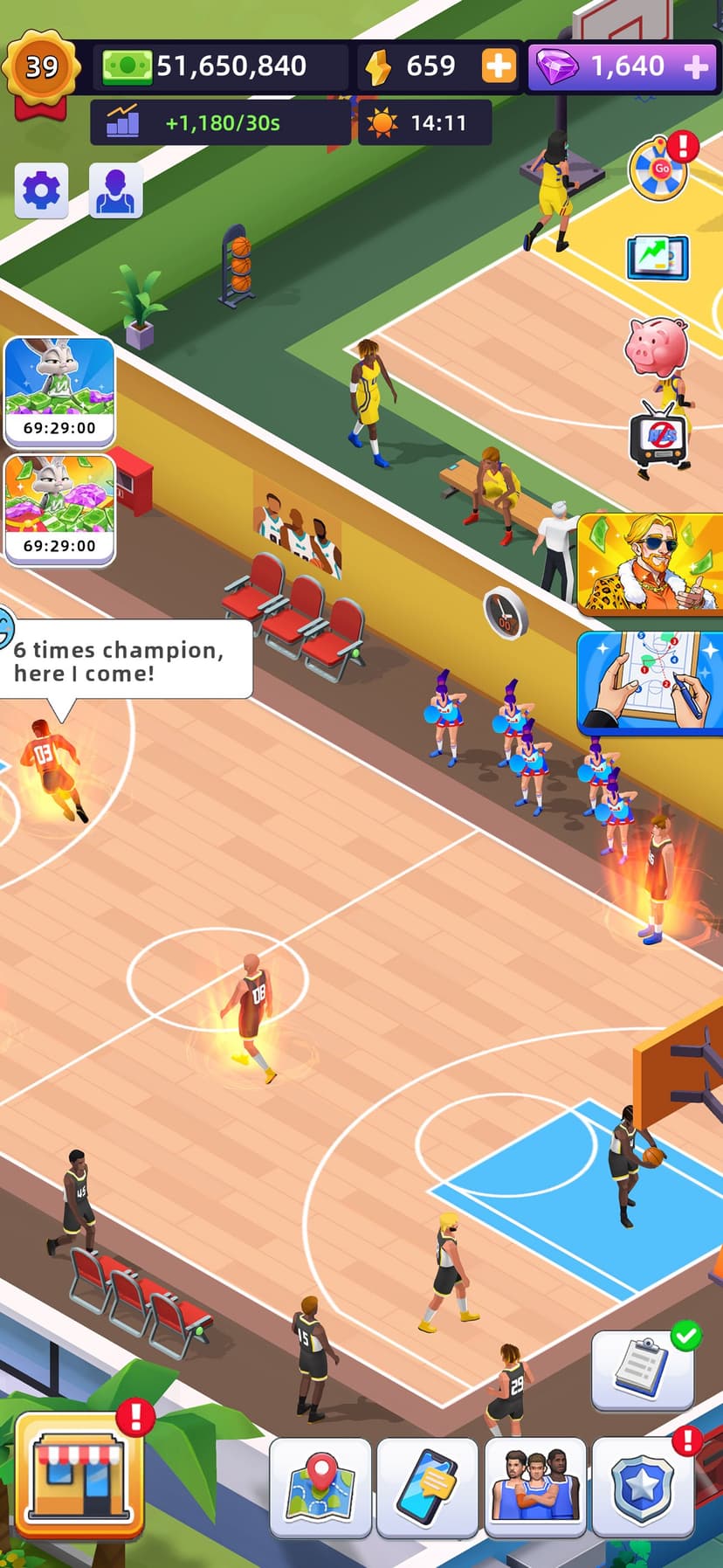 Idle Basketball Arena Tycoon screenshot 3 - screenshot