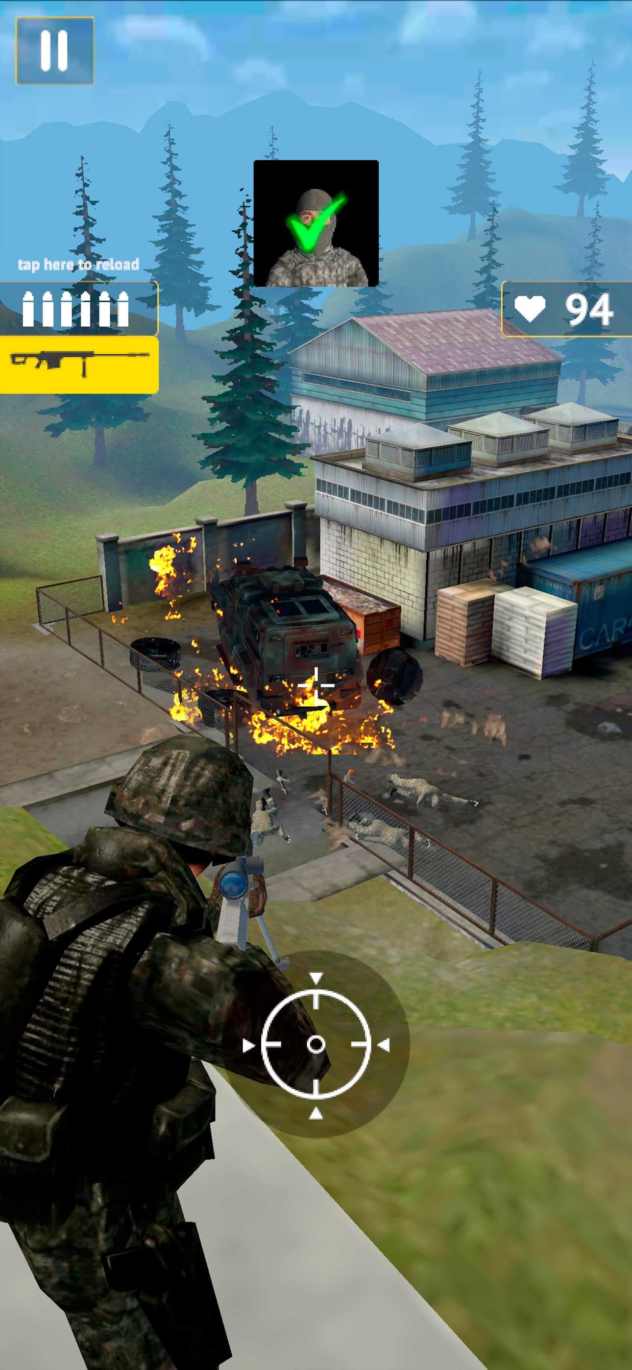 Sniper Area: Gun shooting screenshot 2 - screenshot