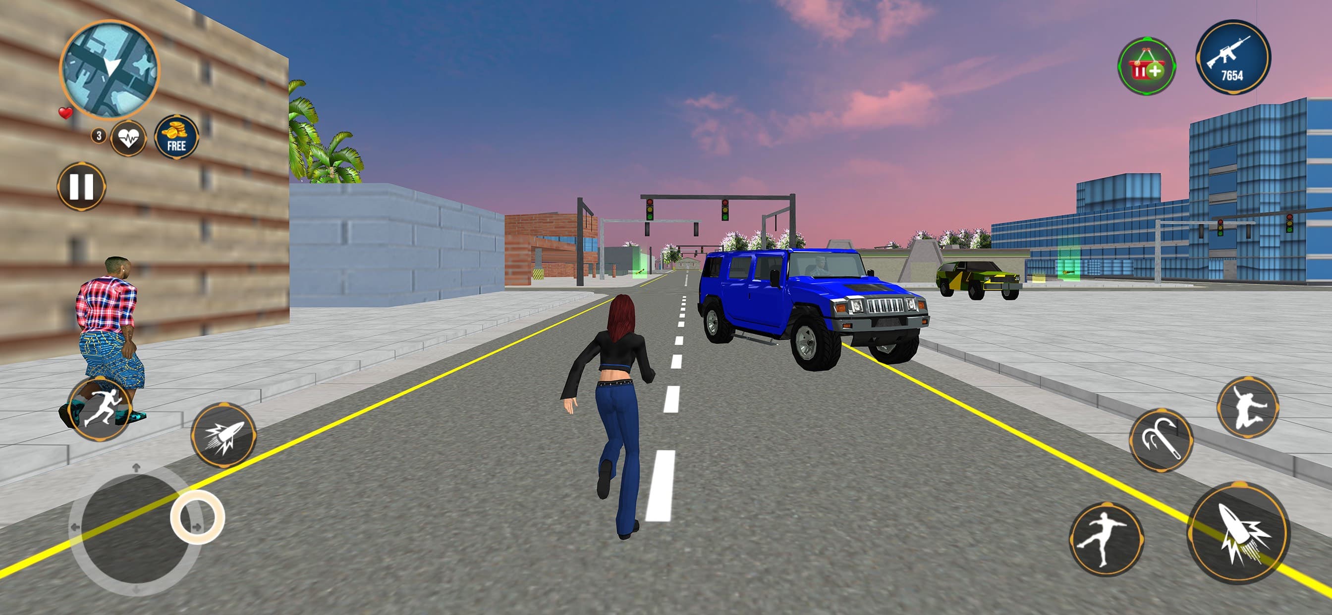 Rope hero Town : Mafia Crime screenshot 6 - screenshot