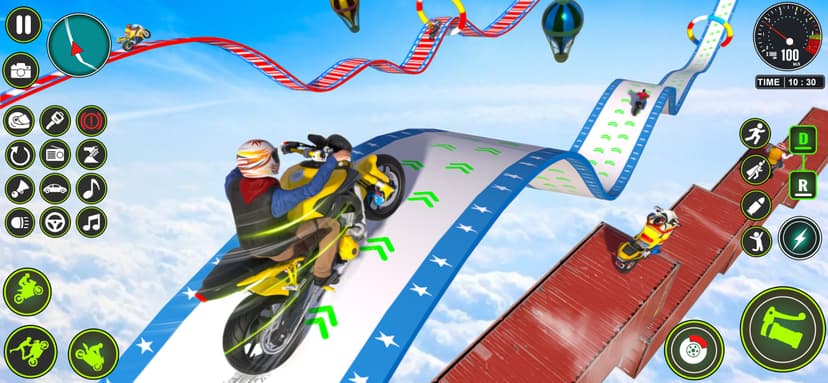 Mega Ramp Bike Stunt Games screenshot 7 - screenshot