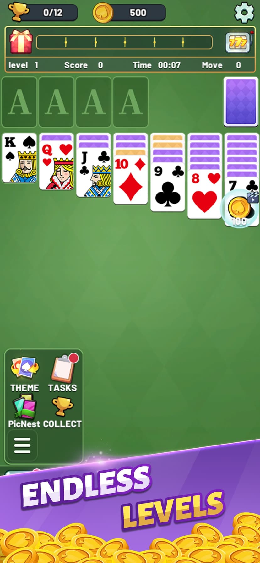 Solitaire Champion: Eco Card screenshot 1 - screenshot