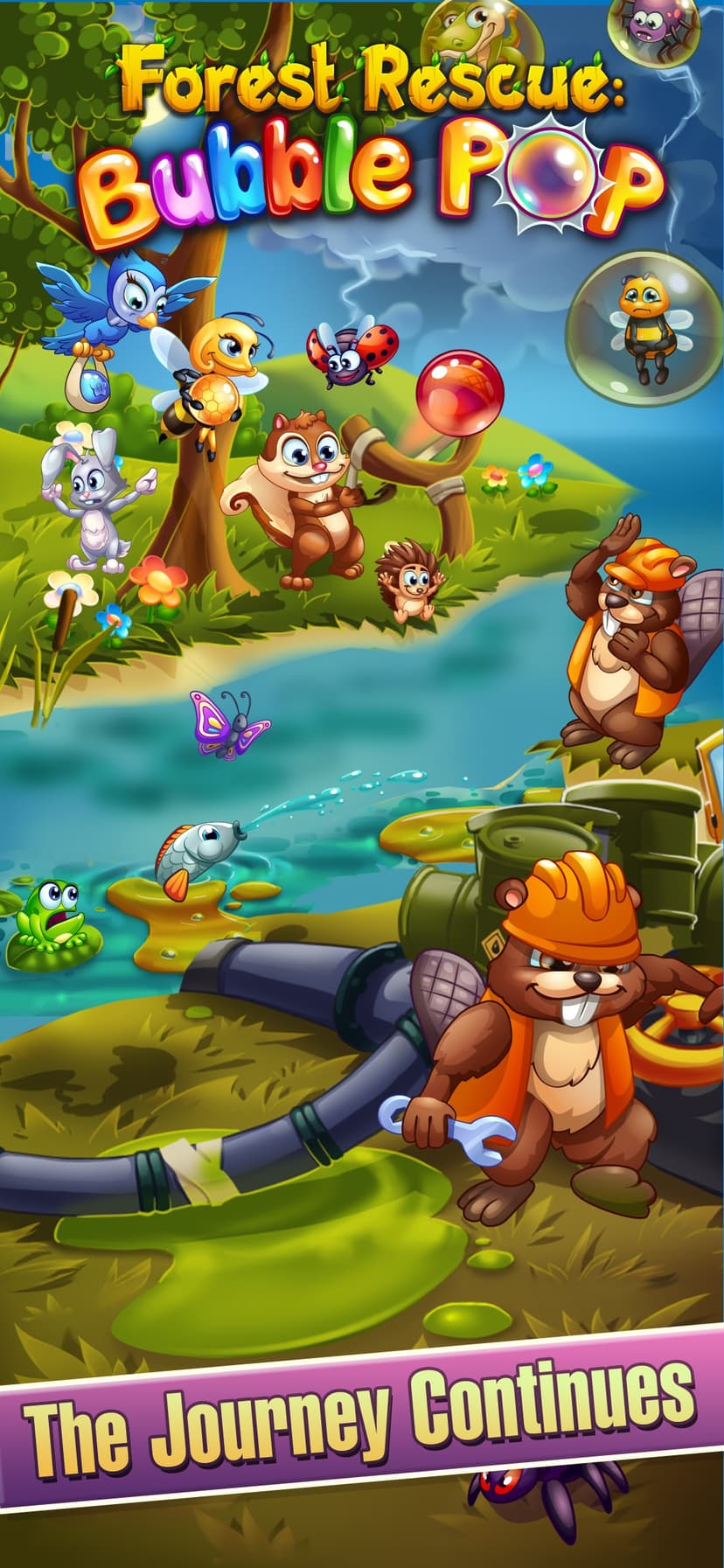Forest Rescue: Bubble POP screenshot 4 - screenshot