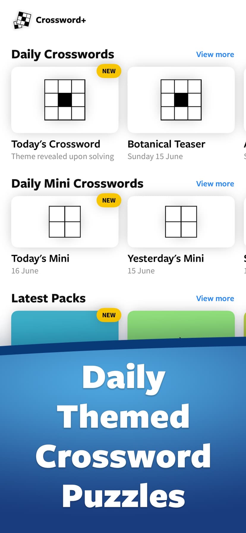 Crossword+ screenshot 4 - screenshot