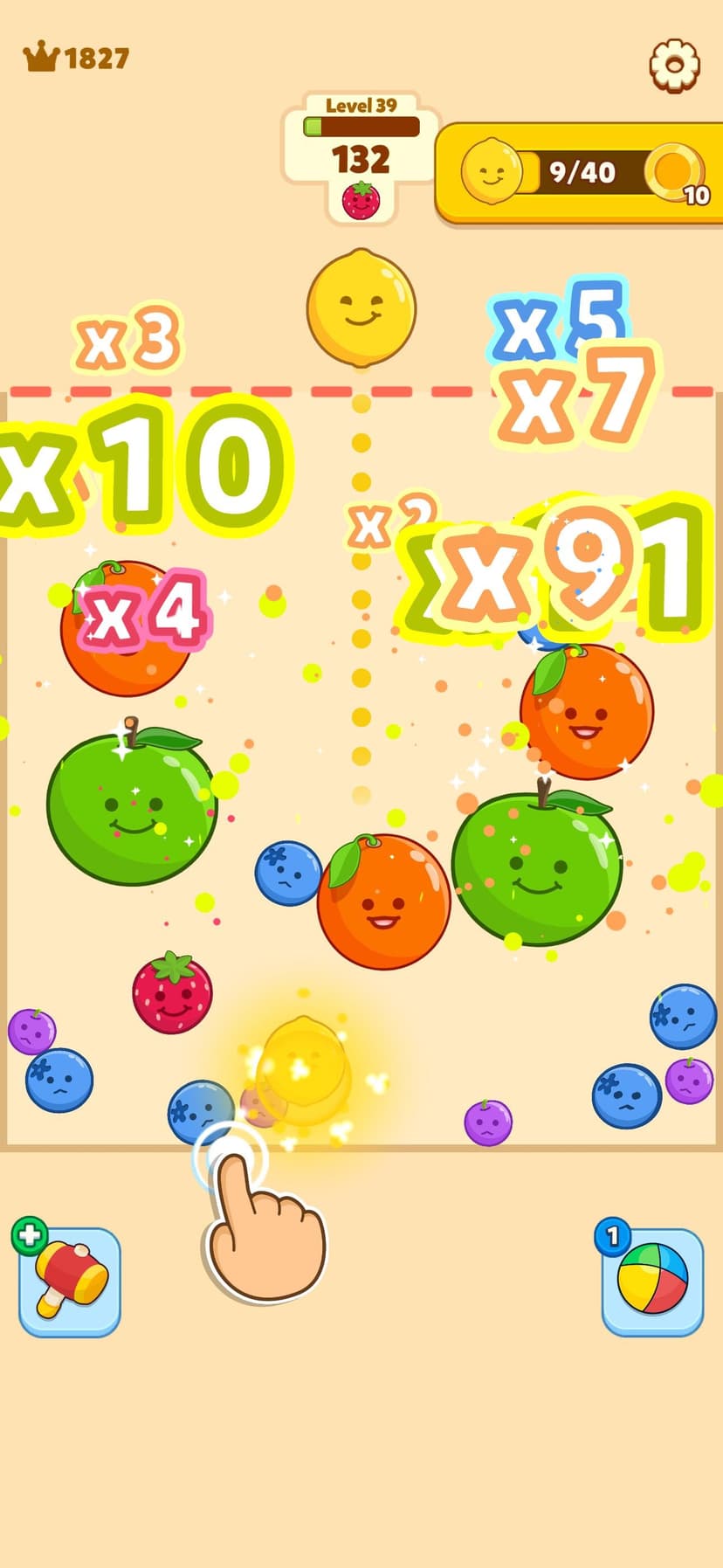 Fruit Merge-Juicy Melon Puzzle screenshot 4 - screenshot