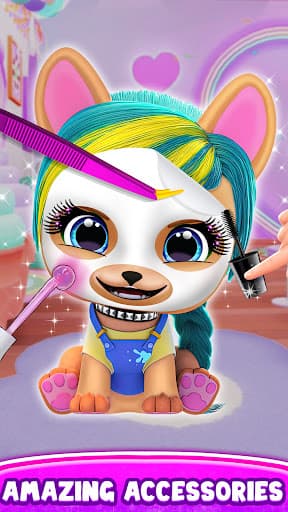 Hairstyle: pet care salon game screenshot 5 - screenshot