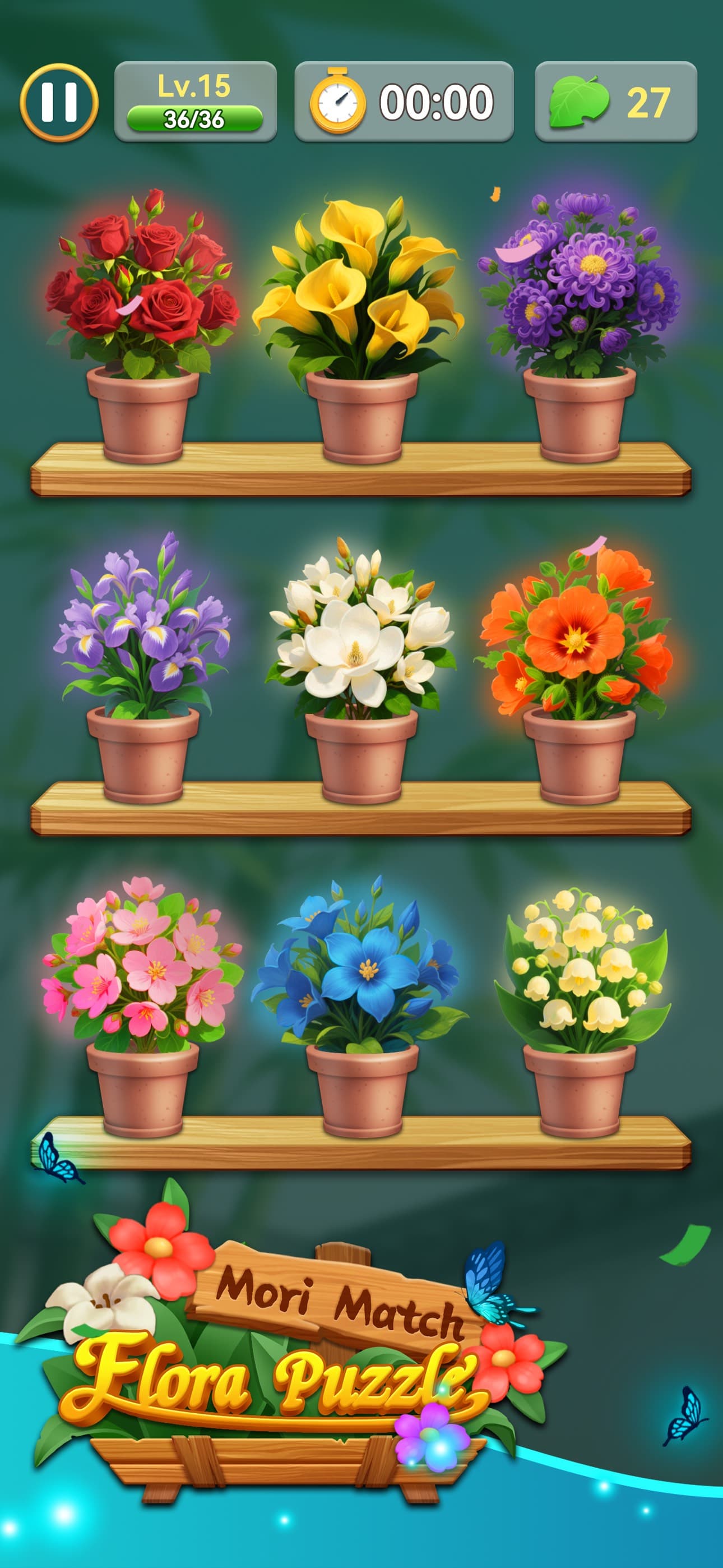 Mori Match : Flora Puzzle screenshot 2 - screenshot