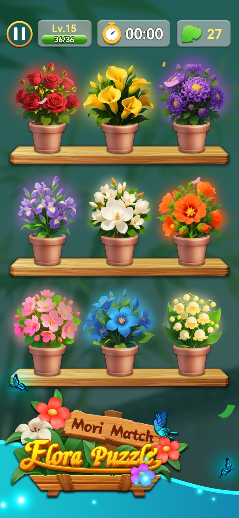 Mori Match : Flora Puzzle screenshot 2 - screenshot