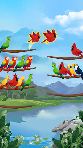 Bird Sort - Color Puzzle screenshot 2 - screenshot