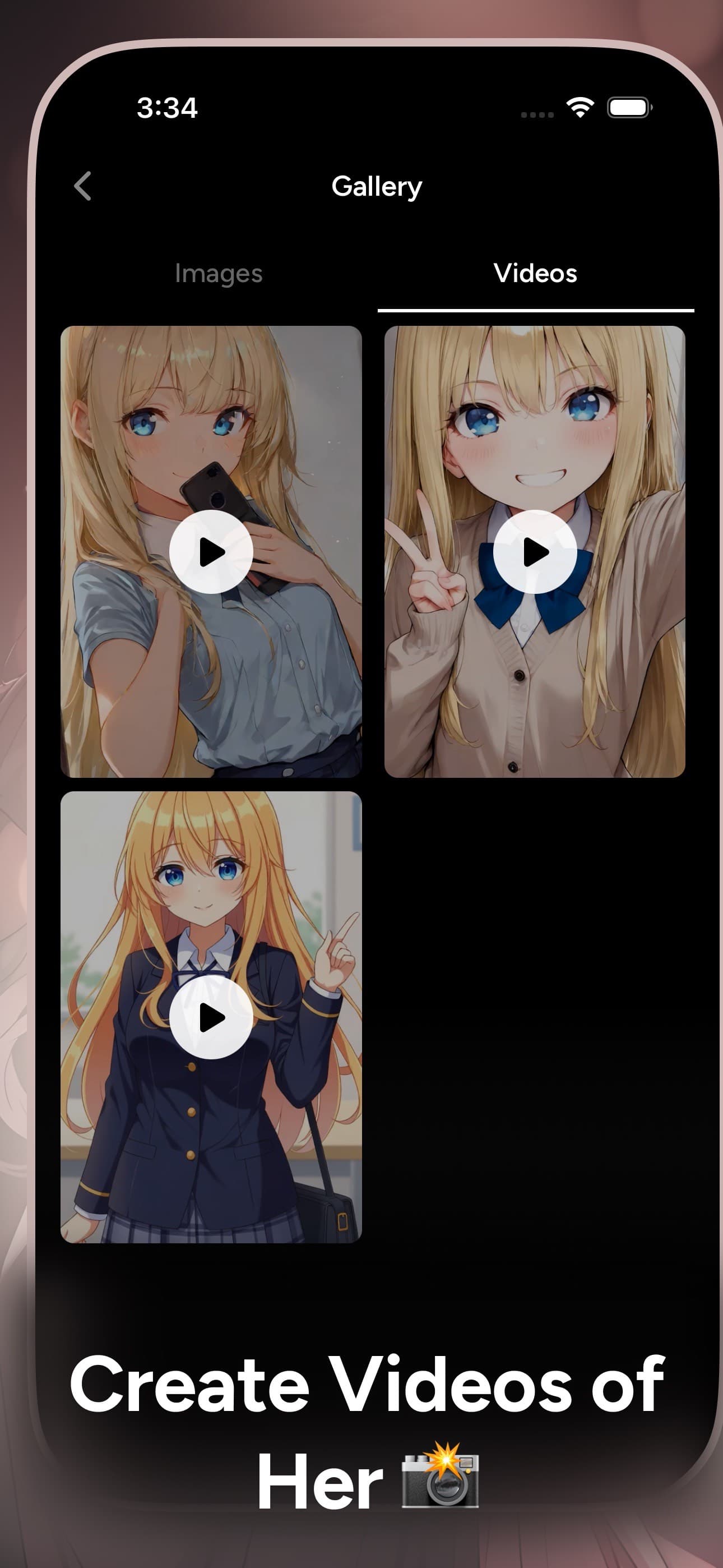 WaifuChat: AI Anime Fantasy screenshot 3 - screenshot