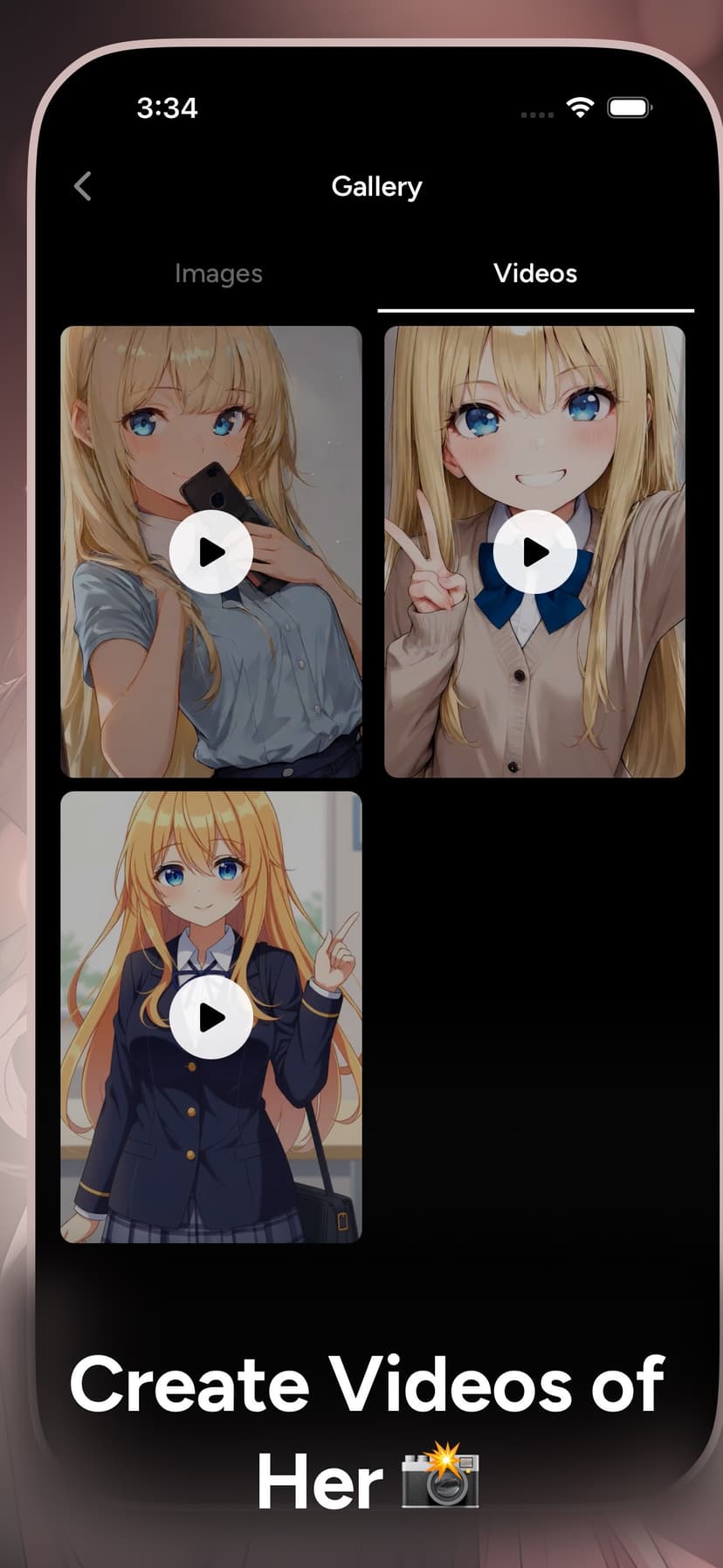 WaifuChat: AI Anime Fantasy screenshot 3 - screenshot
