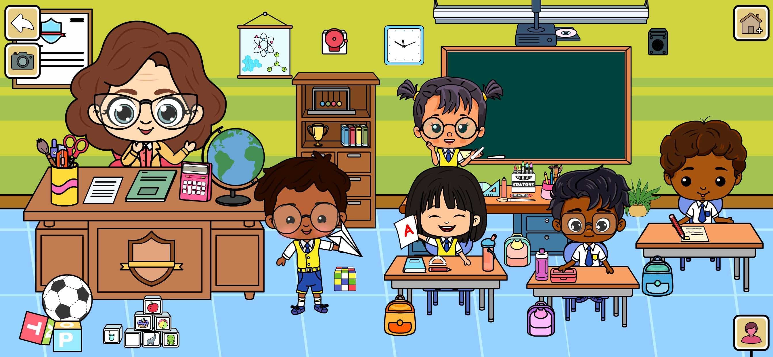 My Tizi School Cafe World Game screenshot 3 - screenshot