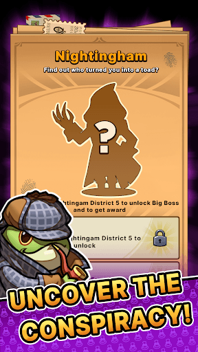 DetecToad: Detective Idle RPG screenshot 5 - screenshot