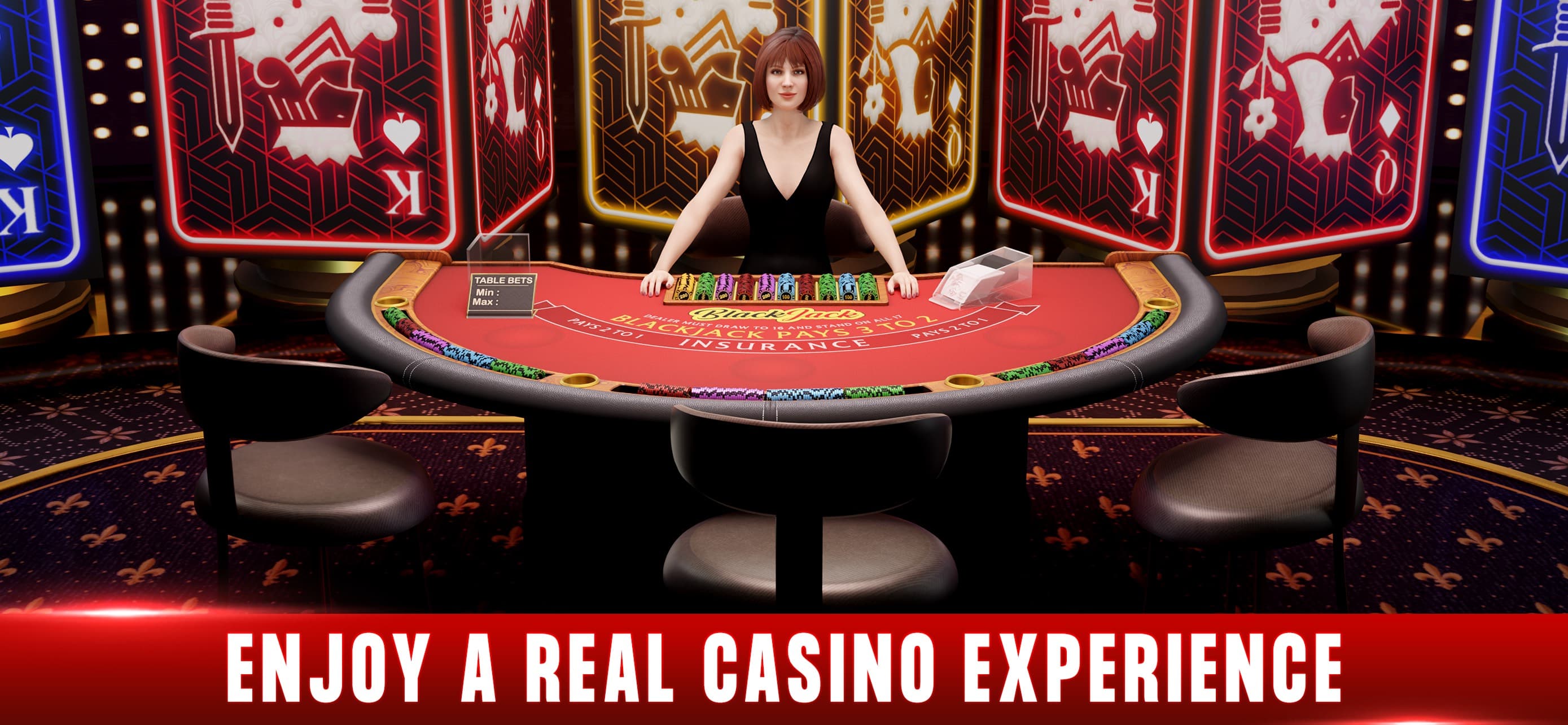Blackjack 21: Octro Black jack screenshot 2 - screenshot