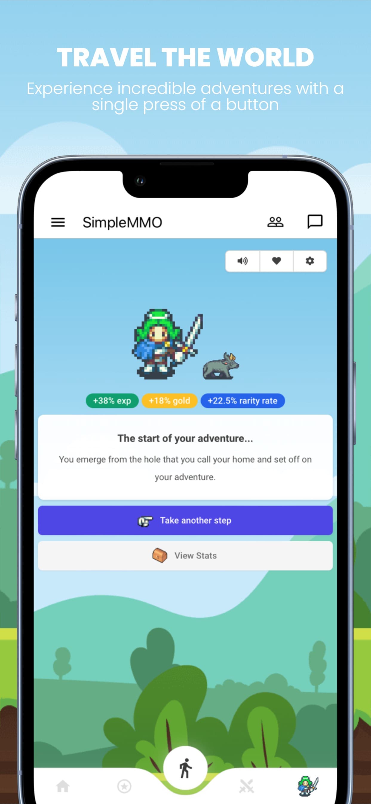SimpleMMO (MMORPG - PVP - RPG) screenshot 1 - screenshot