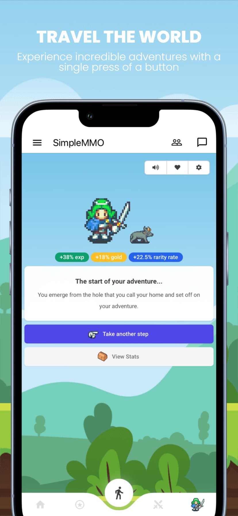 SimpleMMO (MMORPG - PVP - RPG) screenshot 1 - screenshot
