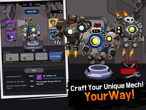 Meca Legends : Idle RPG screenshot 12 - screenshot