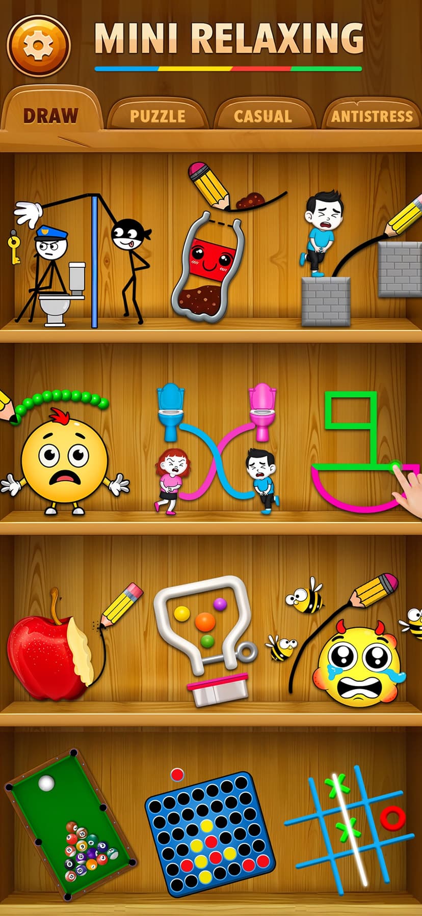 Mini Antistress Relaxing Games screenshot 4 - screenshot
