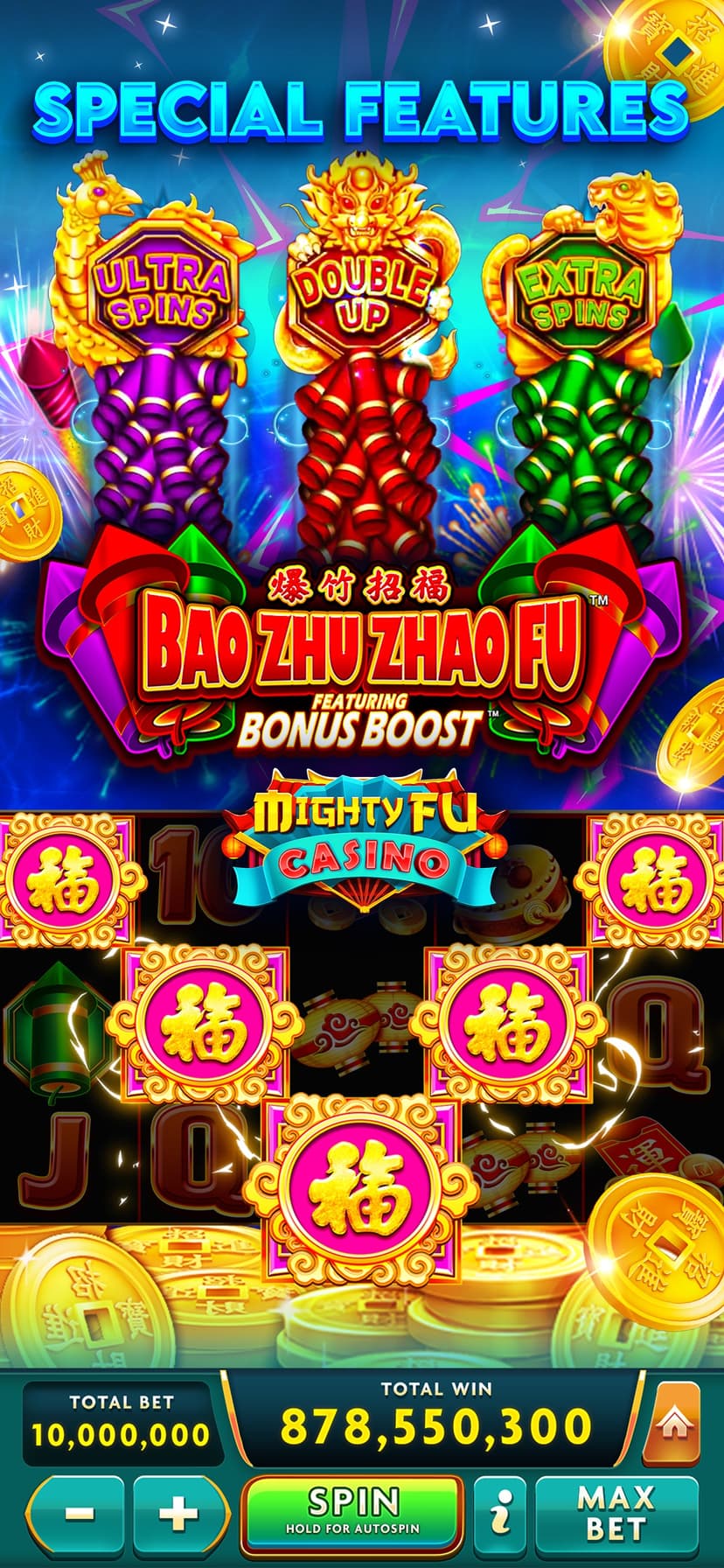 Mighty Fu Casino: Slots Game screenshot 5 - screenshot