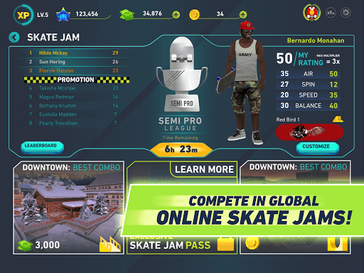 Skate Jam - Pro Skateboarding screenshot 9 - screenshot