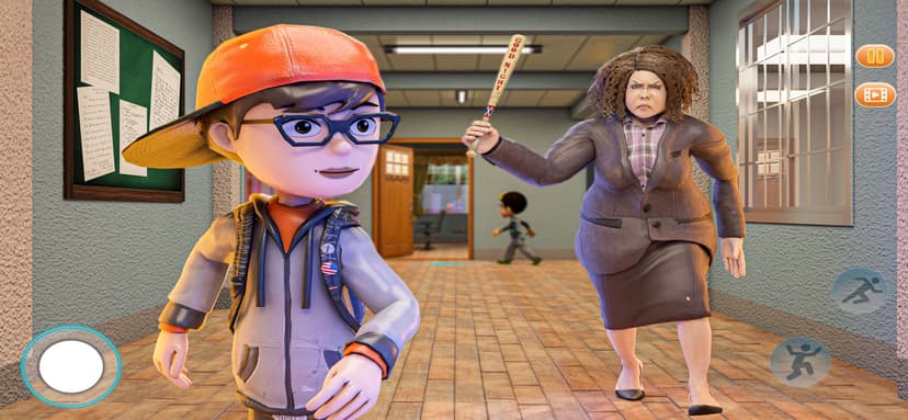 Evil Teacher 3D : Scary Game screenshot 1 - screenshot