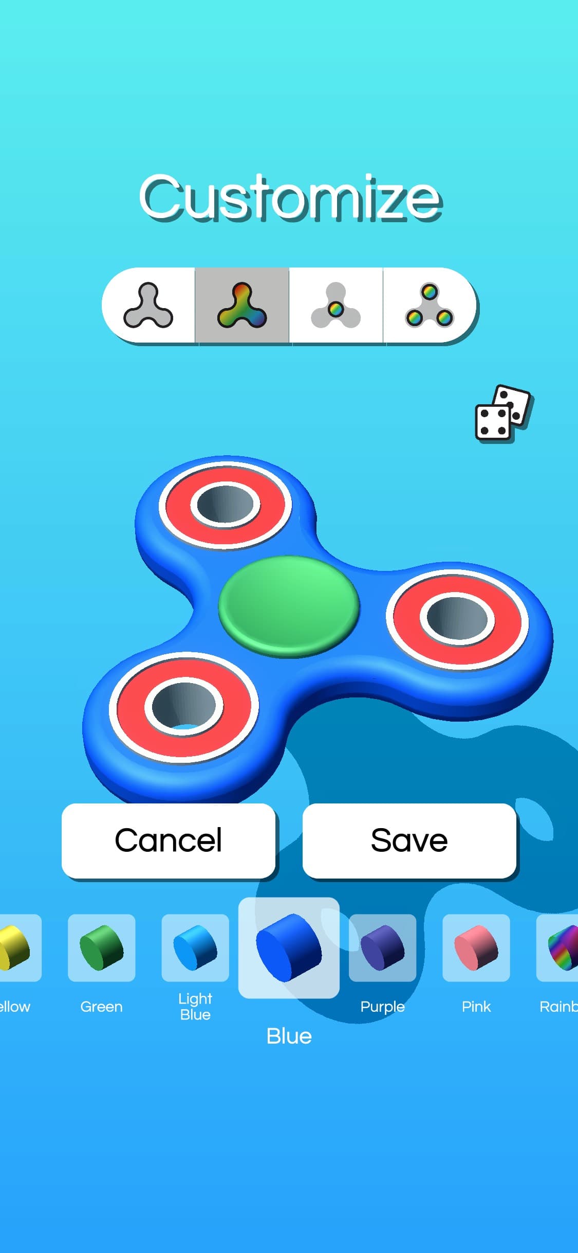 Fidget Spinner Designer screenshot 1 - screenshot