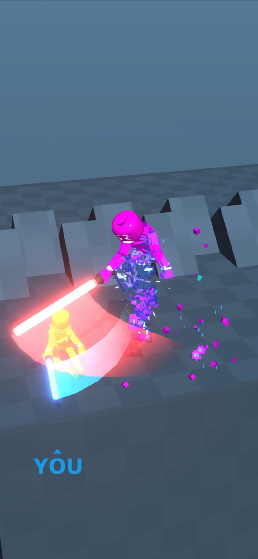 Block Gladiator 3D: sword duel screenshot 3 - screenshot