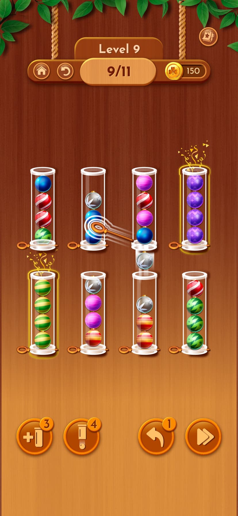 Woody Sort: Ball Sort Puzzle screenshot 10 - screenshot