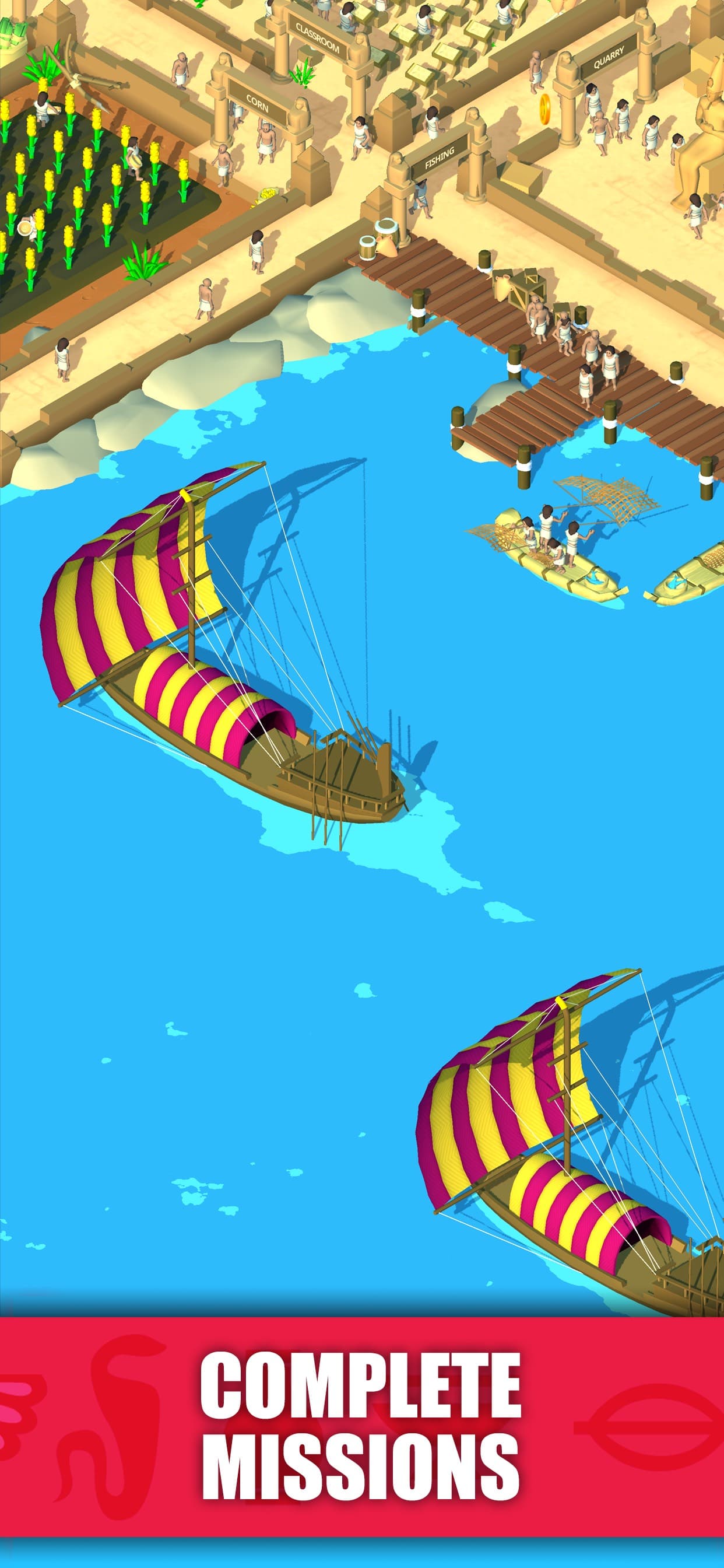 Idle Egypt Tycoon: Empire Game screenshot 5 - screenshot