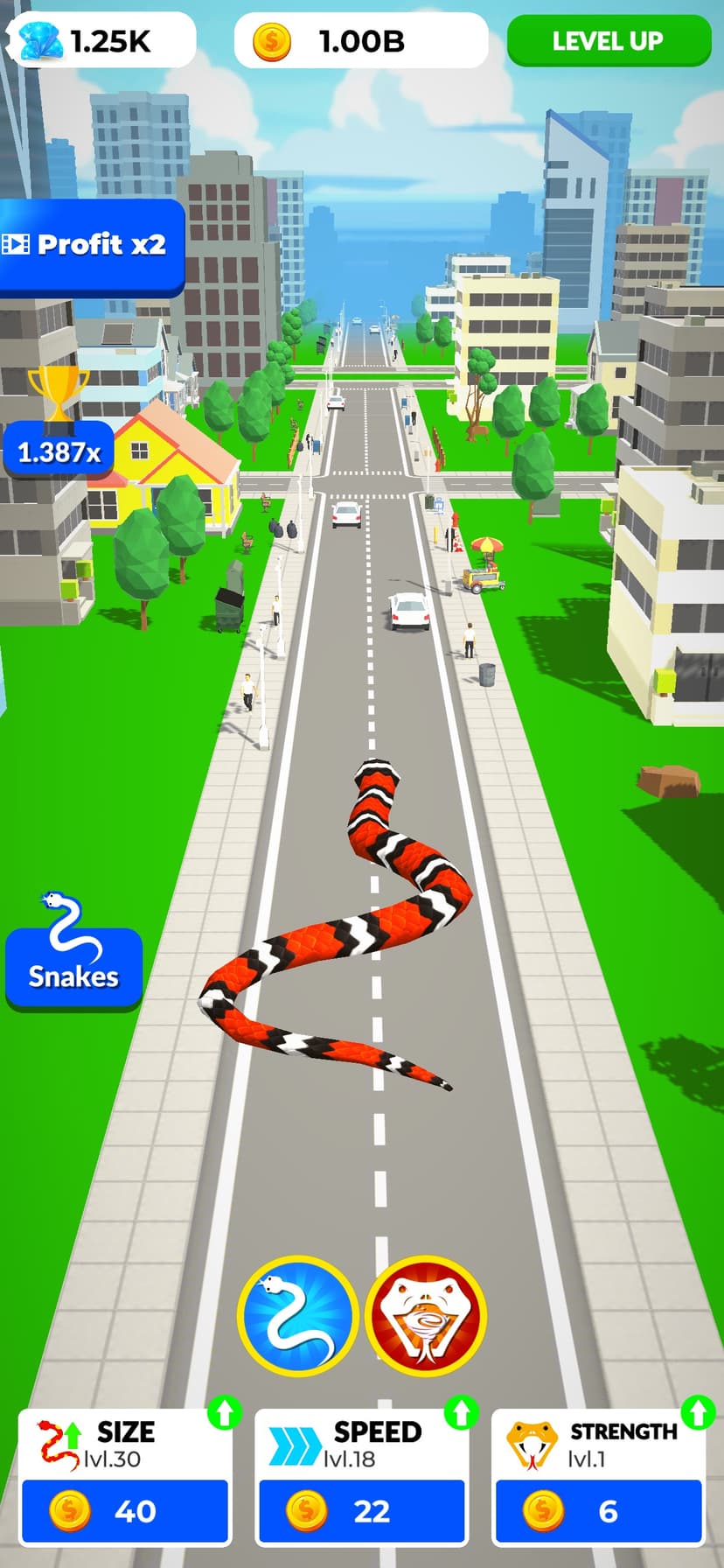 Idle Snake World - Evolution screenshot 2 - screenshot