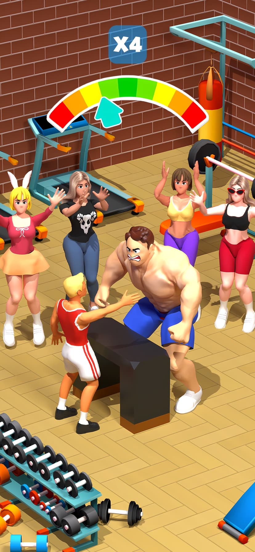 Gym Workout Hero: Idle Clicker screenshot 1 - screenshot