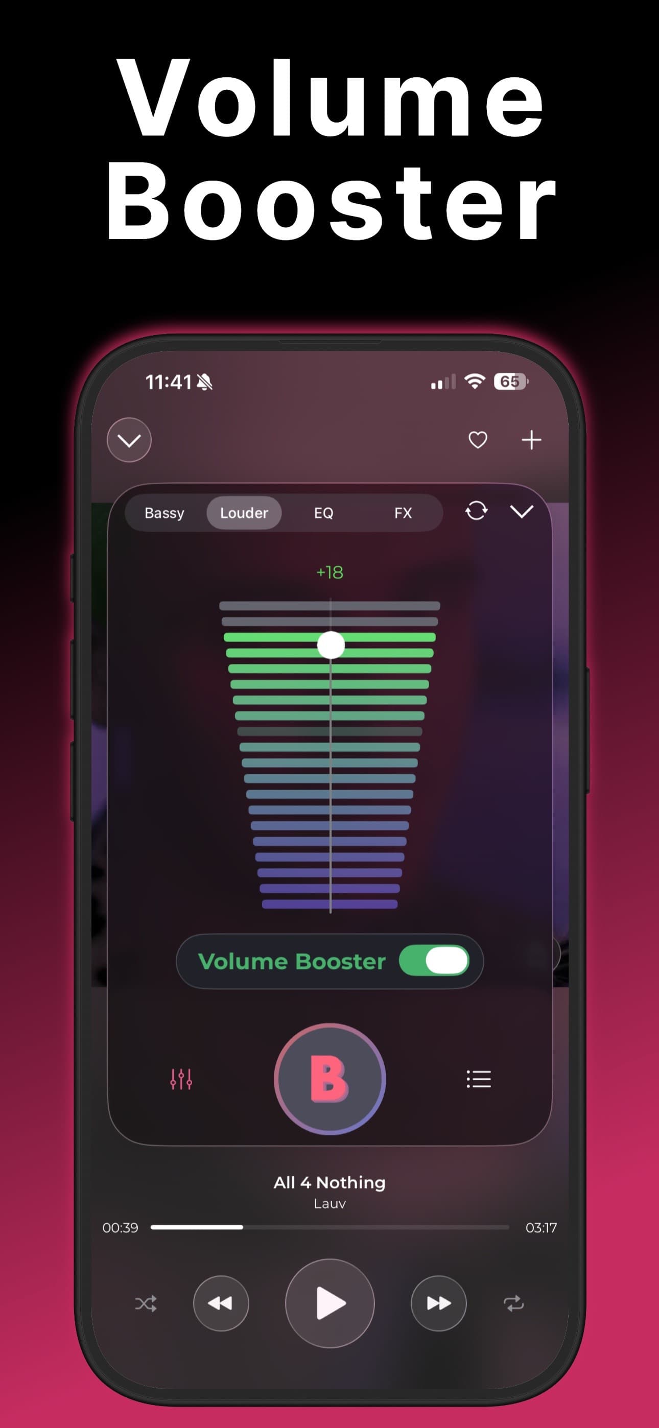Bass Booster & Music EQ: BASSY screenshot 3 - screenshot