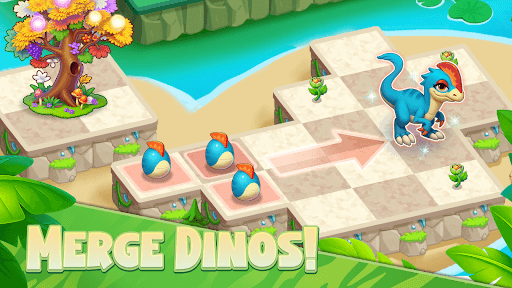 Dino Merge: Jurassic Zoo screenshot 2 - screenshot